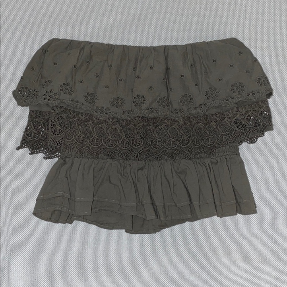 American Eagle strapless top